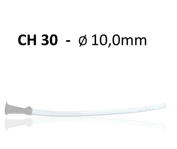 Darmrohr CH 30 - Ø 10,0mm grau