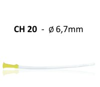 Darmrohr CH 20 - Ø 6,7mm gelb
