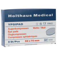 Ypsipad Augenkompressen steril 56x70mm 5Stk