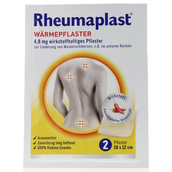 Hansaplast Rheumaplast  Wärmepflaster 2Stk