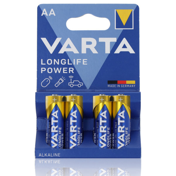 Varta Batterien LR6 AA 1,5V 4Stk