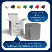 Horn-haft fein blau 8cm x 20m