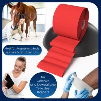 Horn-haft fein rot 6cm x 20m