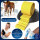 Horn-haft krepp gelb 8cm x 20m