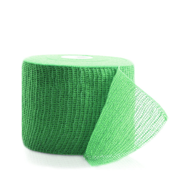 Horn-haft krepp grün 8cm x 20m