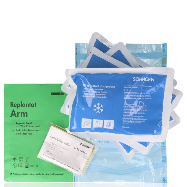 Replantat Notfallset Arm