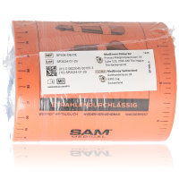 SAM Splint-Schiene 11 x 91cm orange gerollt