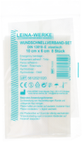 Leina Wundpflaster 6 x 10cm DIN 13019-E 8 Stück