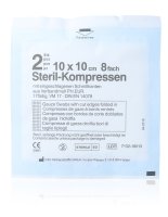 Horn Medical Mullkompressen 10x10cm steril weiß 25x 2Stk
