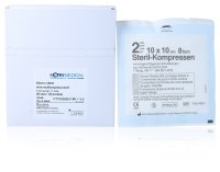 Horn Medical Mullkompressen 10x10cm steril weiß 25x 2Stk