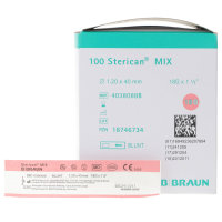 Sterican MIX stumpfe Kanülen 1,20x40mm 100Stk
