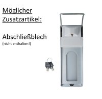 Horn Aluminium Wandspender inkl. 500ml Leerbehälter