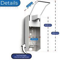 Horn Medical Langarm-Wandspender 500ml