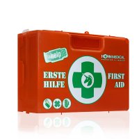 Erste-Hilfe-Koffer orange inkl. DIN 13157:2021