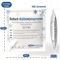 Horn Sofort Kälte Kompresse 15 x17cm