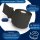 Horn-haft fein schwarz 8cm x 20m