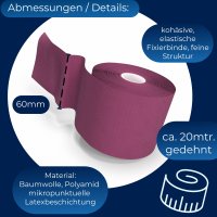 Horn-haft fein violett 6cm x 20m