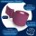 Horn-haft fein violett 6cm x 20m