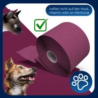Horn-haft fein violett 8cm x 20m
