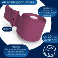 Horn-haft fein violett 8cm x 20m