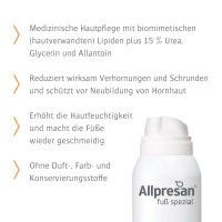 Allpresan Fuß spezial Schaumcreme 4. 125ml