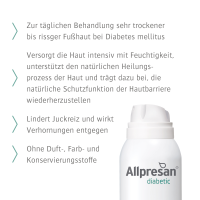 Allpresan diabetic INTENSIV Schaum-Creme 125ml