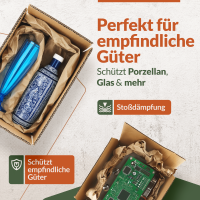 Umweltfreundliches Paketfüllmaterial...