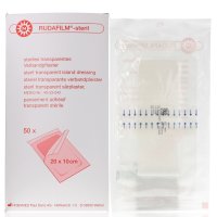 Rudafilm steril transparentes Verbandpflaster 20x10cm 50Stk