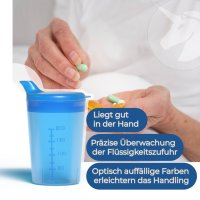 Horn Medical Schnabelbecher 250ml blau