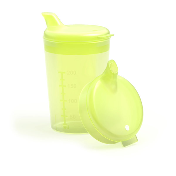 Horn Medical Schnabelbecher 250ml gelb