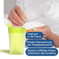 Horn Medical Schnabelbecher 250ml gelb