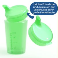 Horn Medical Schnabelbecher 250ml grün