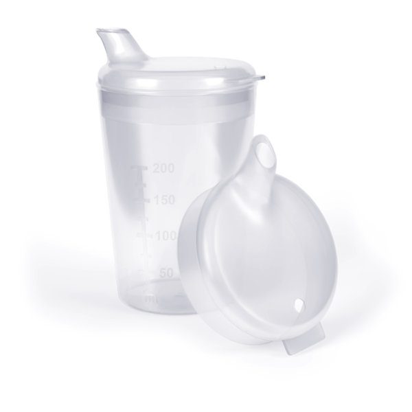 Horn Medical Schnabelbecher 250ml transparent