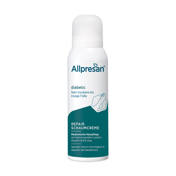 Allpresan diabetic REPAIR Schaumcreme mit Urea 125ml