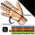 NITRAS 8320 BLACK WAVE Nitril-Handschuhe 100Stk Gr. L