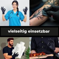 NITRAS 8320 BLACK WAVE Nitril-Handschuhe 100Stk Gr. M