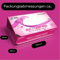 NITRAS 8327 CANDY WAVE Nitril-Handschuhe 100Stk Gr. L