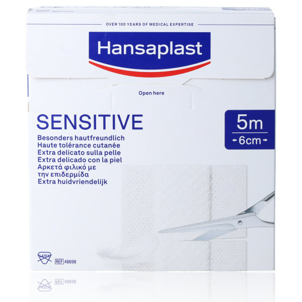 Hansaplast Sensitive 6cm x 5m