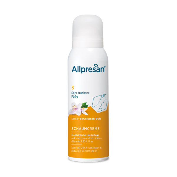 Allpresan Fuß spezial Schaumcreme 3. Beruhigender Duft 125ml