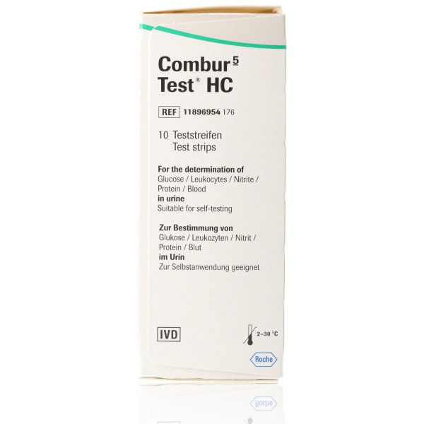 Combur 5 Test HC 10 Teststreifen - MHD 12.2025