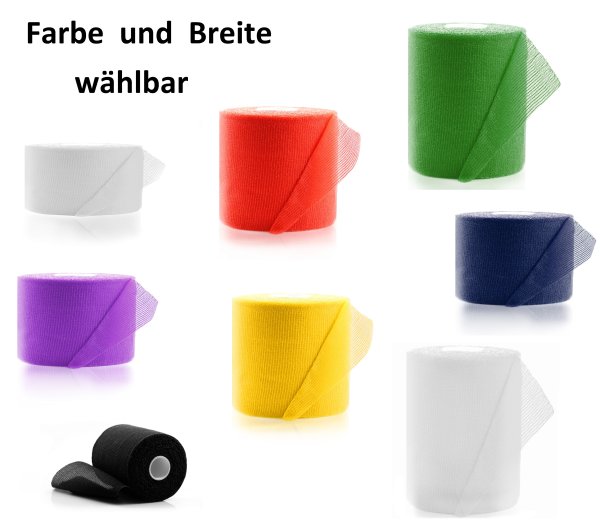 Horn-haft fein kohäsive Fixierbinden  -Größe/Farbe wählbar-