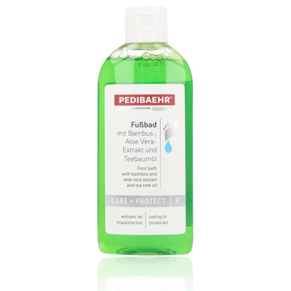 Pedibaehr Fußbad Bambus-, Aloe Vera-Extrakt und Teebaumöl 200ml