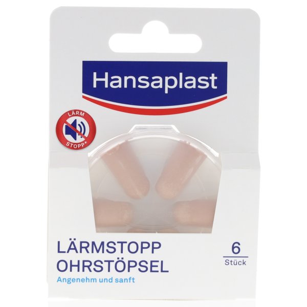 Hansaplast Lärmstopp Ohrstöpsel 6Stk