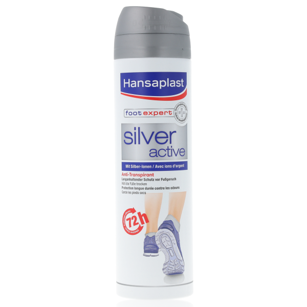 Hansaplast silver active Fußdeo 150ml