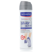 Hansaplast silver active Fußdeo 150ml