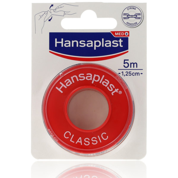 Hansaplast Classic Fixierpflaster-Rolle 1,25cm x 5m