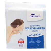 Duniwell Einmal-Waschlappen extra weich 50Stk