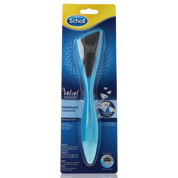 Scholl Hornhautfeile Velvet smooth Dual Action
