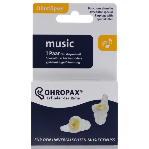 Ohropax music mit Spezialfilter 1 Paar