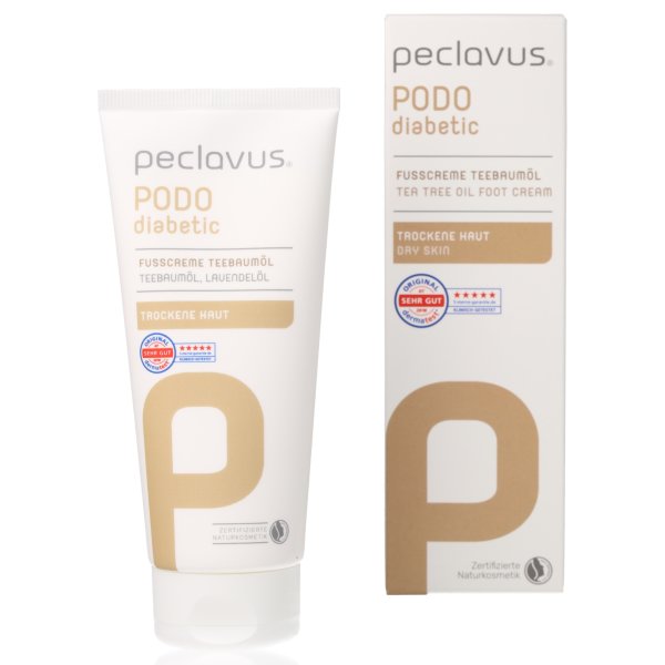 Peclavus PODOdiabetic Fußcreme Teebaumöl 100ml